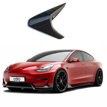 Load image into Gallery viewer, tesla-model-3-side-camera-cover-carbon-fiber-adro
